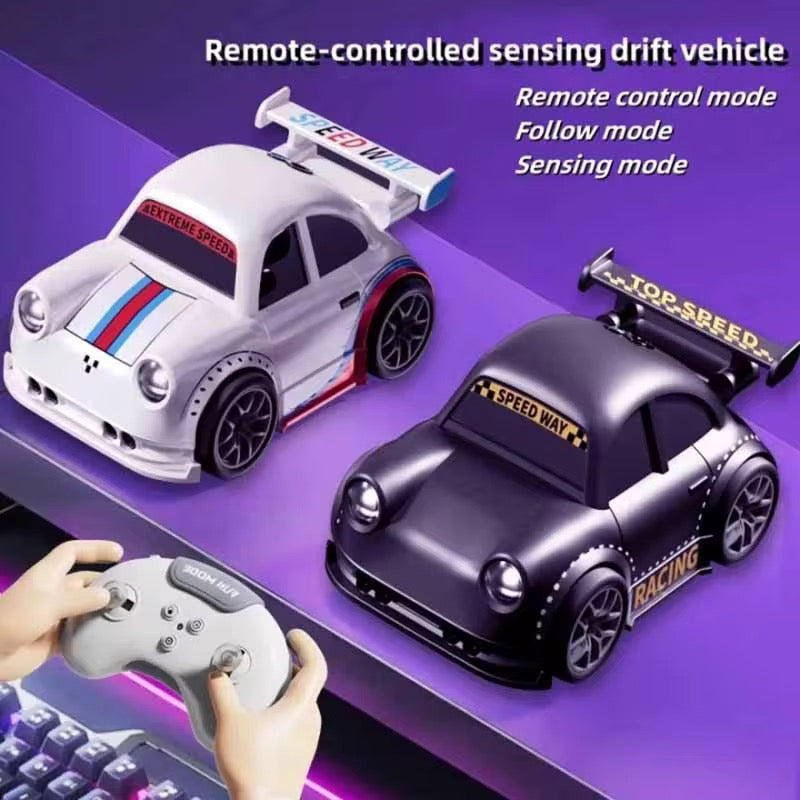 Kidtopia Mini Smart RC Drift Car – With Intelligent Follow, Escape & Remote Control Modes