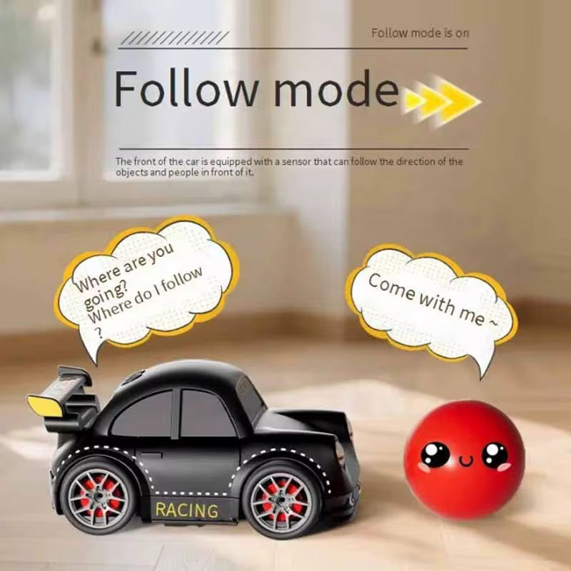 Kidtopia Mini Smart RC Drift Car – With Intelligent Follow, Escape & Remote Control Modes